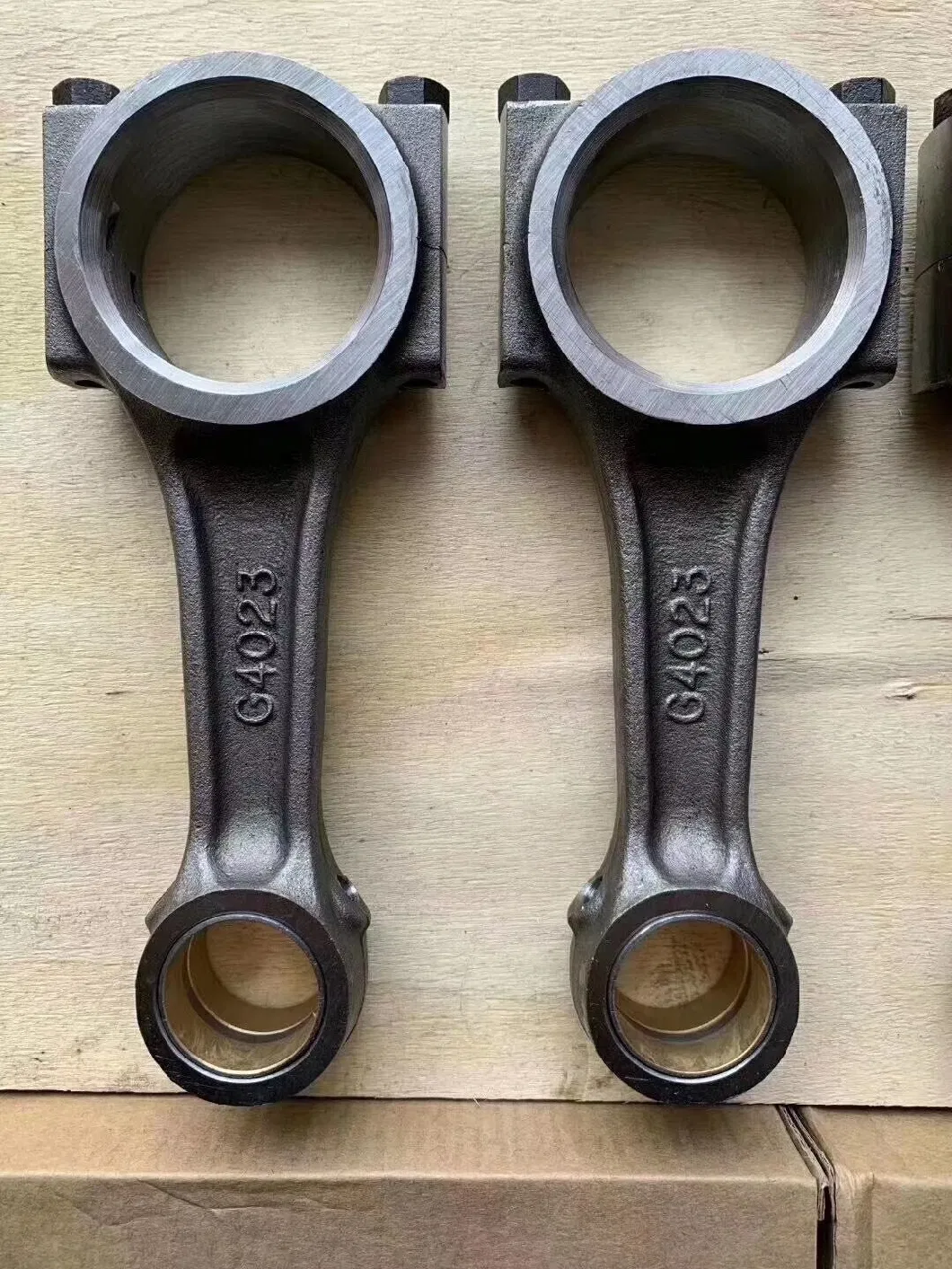 Custom Bitzer Compressor Connecting Rod Size Aluminum Casting Piston Connecting Rod